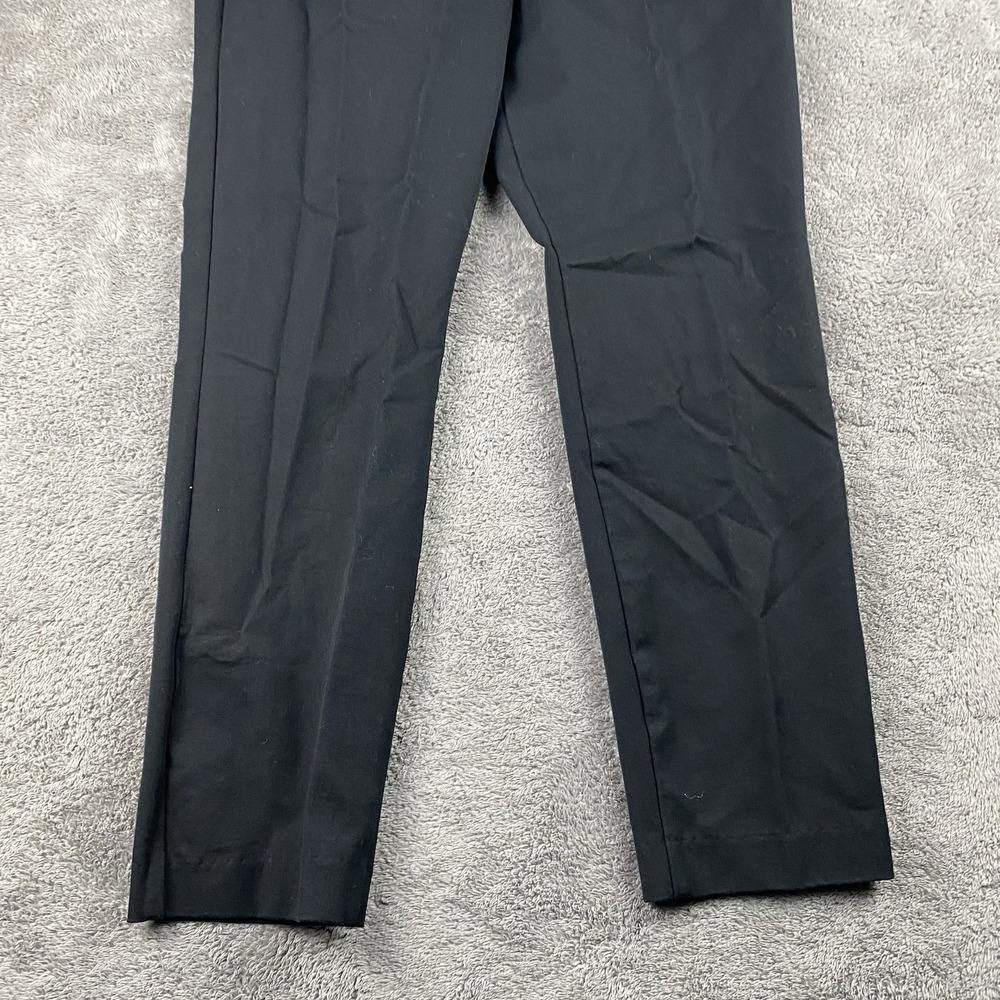 Old Navy Pixie Secret-Smooth Pockets Straight Pants Womens 10 Black High Rise - Picture 2 of 13